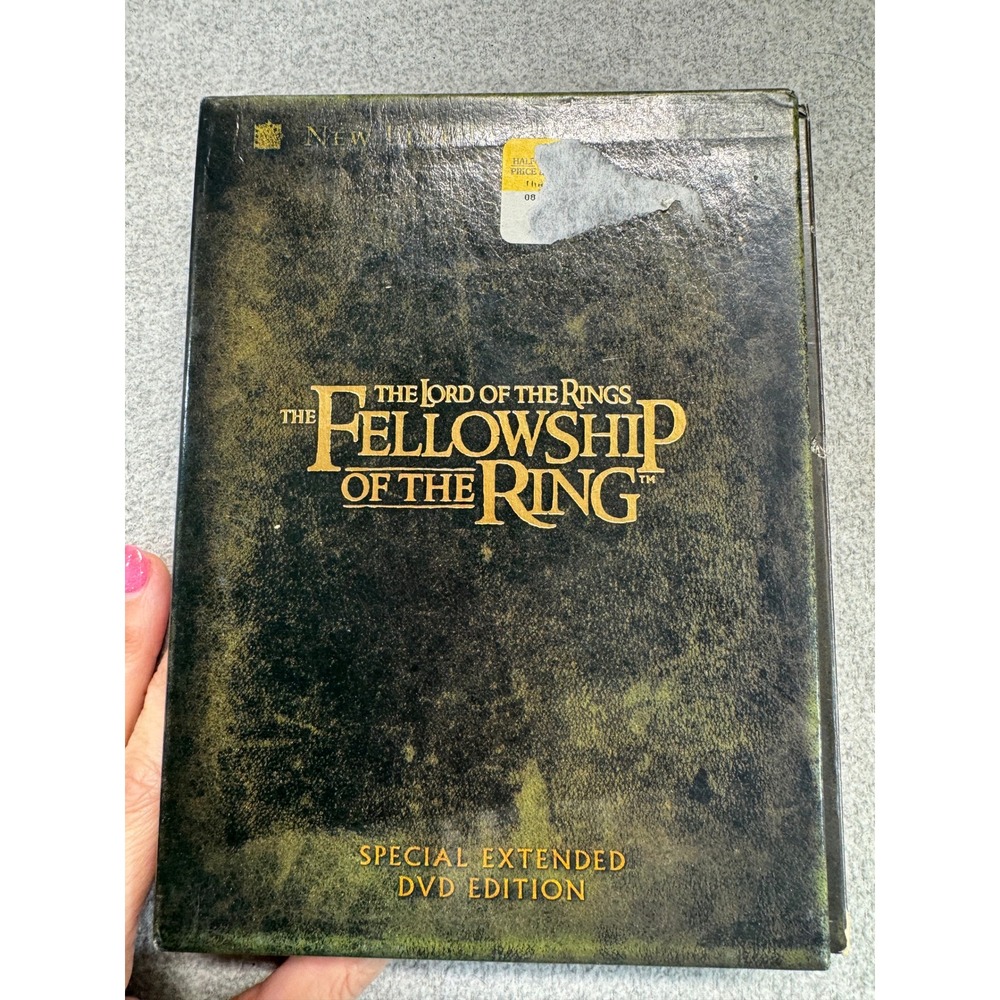 LOTR Fellowship of the Ring Special Extended Edition‎ 4 Disc DVD Collector Set